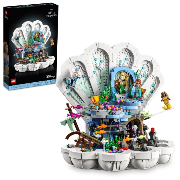 LEGO Disney: The Little Mermaid Royal Clamshell – 1808 Pieces