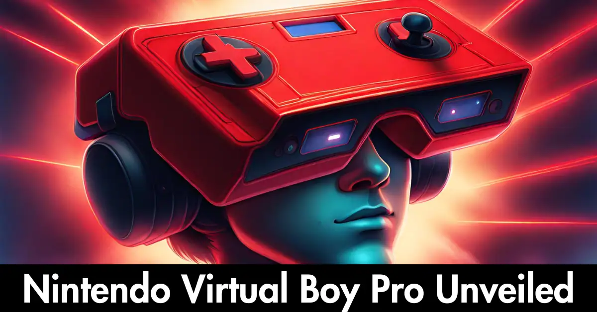 Nintendo Virtual Boy Pro Unveiled