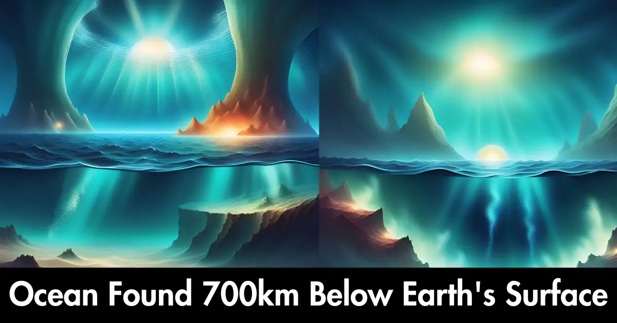 Ocean Found 700km Below Earth's Surface