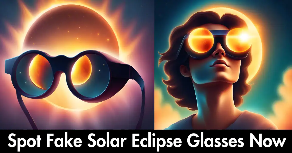 Spot Fake Solar Eclipse Glasses Now