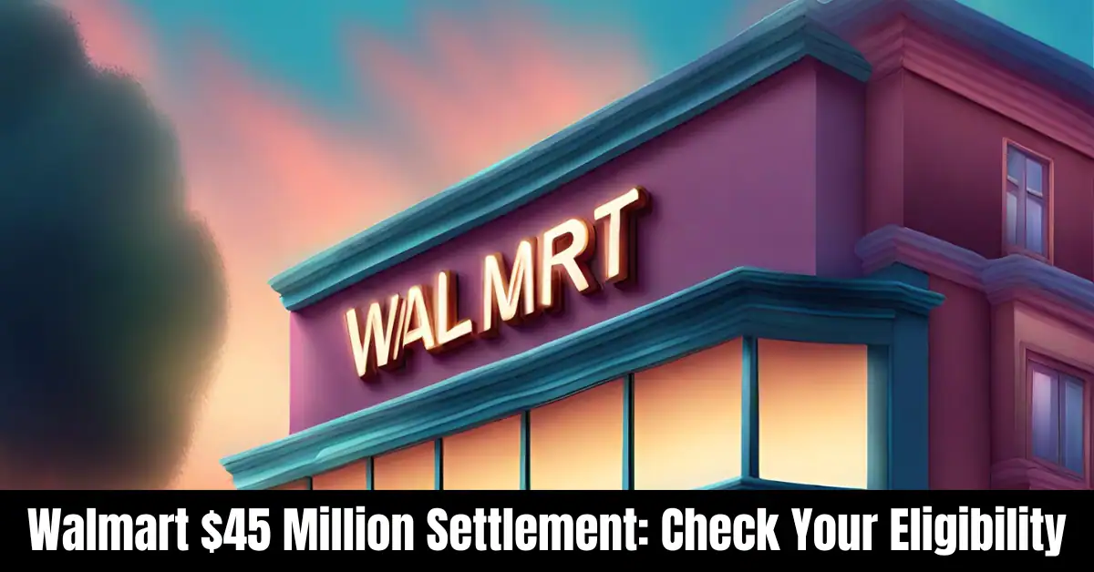 Walmart $45 Million Settlement: Check Your Eligibility